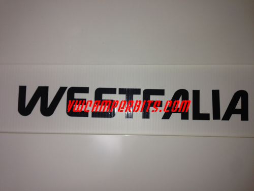 VW WESTFALIA Logo Sticker/Decal
